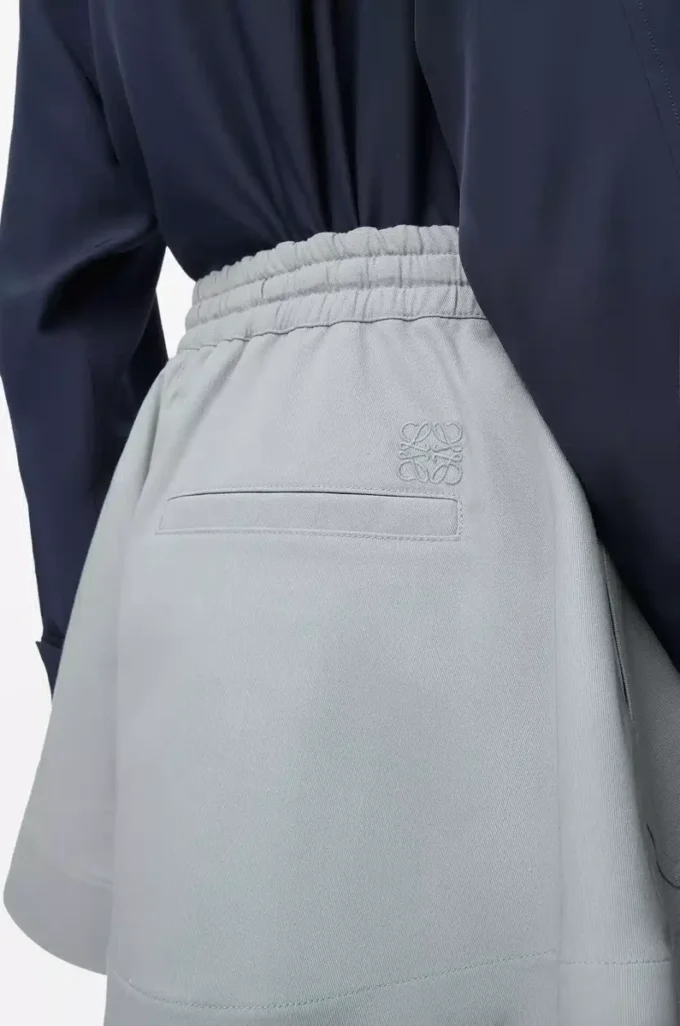 Shorts in cotton Light Grey Shorts in cotton Light Grey