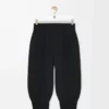 Shorts in stretch viscose blend Black Shorts in stretch viscose blend Black