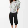 Shorts in stretch viscose blend Black Shorts in stretch viscose blend Black
