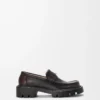 Sierra loafer in brushed-off calfskin Dark Brown Sierra loafer in brushed-off calfskin Dark Brown