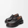 Sierra loafer in brushed-off calfskin Dark Brown Sierra loafer in brushed-off calfskin Dark Brown
