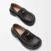 Sierra loafer in brushed-off calfskin Dark Brown Sierra loafer in brushed-off calfskin Dark Brown