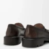 Sierra loafer in brushed-off calfskin Dark Brown Sierra loafer in brushed-off calfskin Dark Brown