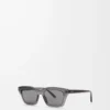 Sigma Slim sunglasses Transparent Grey/Black Sigma Slim sunglasses Transparent Grey/Black