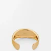 Signet cuff in sterling silver Gold Signet cuff in sterling silver Gold