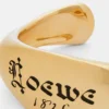 Signet cuff in sterling silver Gold Signet cuff in sterling silver Gold