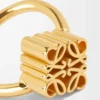 Single Anagram ring in sterling silver Gold