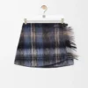 Skirt in mohair and wool blend Blue/Multicolor Skirt in mohair and wool blend Blue/Multicolor