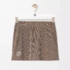 Skirt in technical jersey Brown/Pink Skirt in technical jersey Brown/Pink