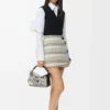 Skirt in wool blend jacquard Black/White Skirt in wool blend jacquard Black/White