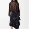 Skirt in wool Dark Navy Blue Skirt in wool Dark Navy Blue