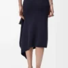 Skirt in wool Dark Navy Blue Skirt in wool Dark Navy Blue