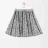 Skirt in wool White/Black Skirt in wool White/Black