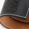 Slap bracelet in calfskin Black Slap bracelet in calfskin Black