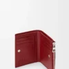 Slim compact wallet in classic calfskin Burnt Red Slim compact wallet in classic calfskin Burnt Red