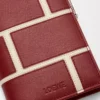 Slim compact wallet in classic calfskin Burnt Red Slim compact wallet in classic calfskin Burnt Red