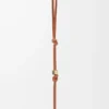 Small Anagram strap in calfskin Tan Tonal/Gold Small Anagram strap in calfskin Tan Tonal/Gold