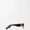 Small Butterfly Screen sunglasses Black Small Butterfly Screen sunglasses Black