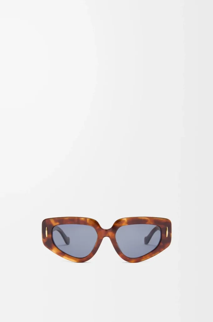 Small Butterfly Screen sunglasses Flamed Havana Small Butterfly Screen sunglasses Flamed Havana