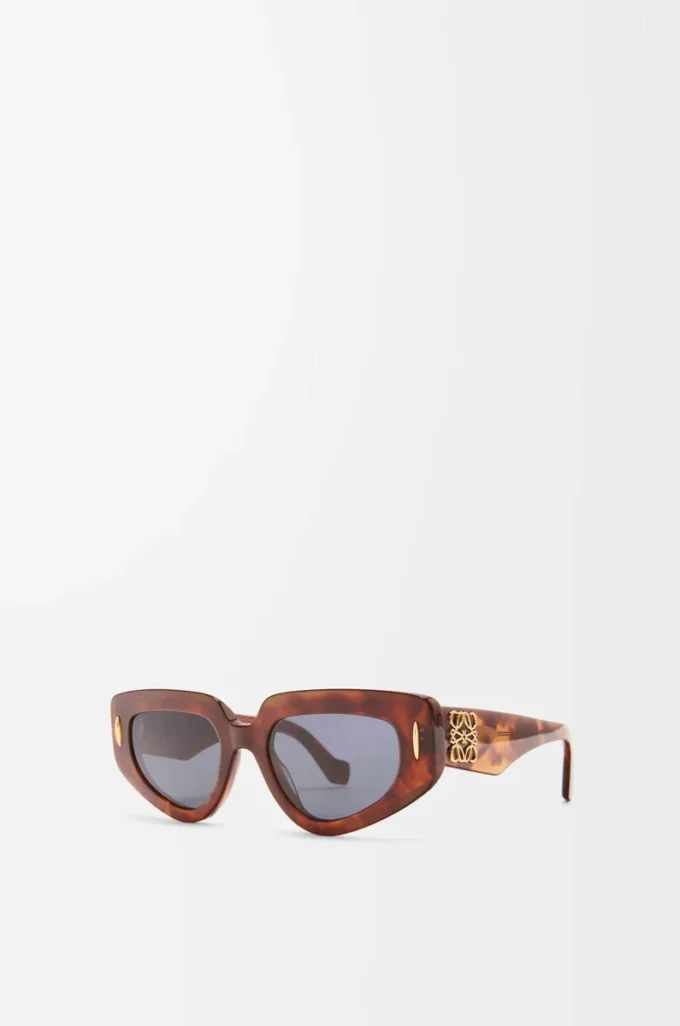 Small Butterfly Screen sunglasses Flamed Havana Small Butterfly Screen sunglasses Flamed Havana