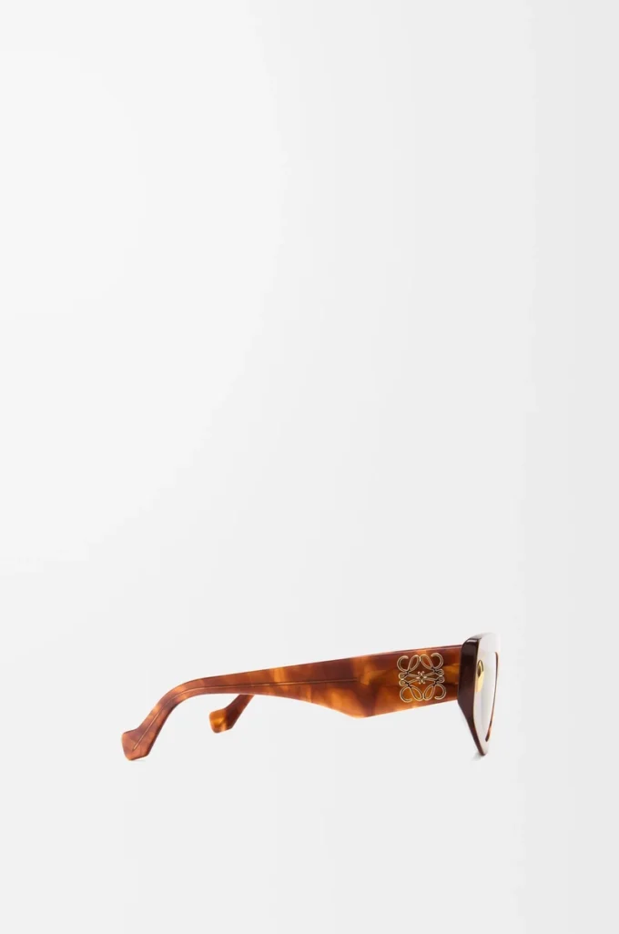 Small Butterfly Screen sunglasses Flamed Havana Small Butterfly Screen sunglasses Flamed Havana