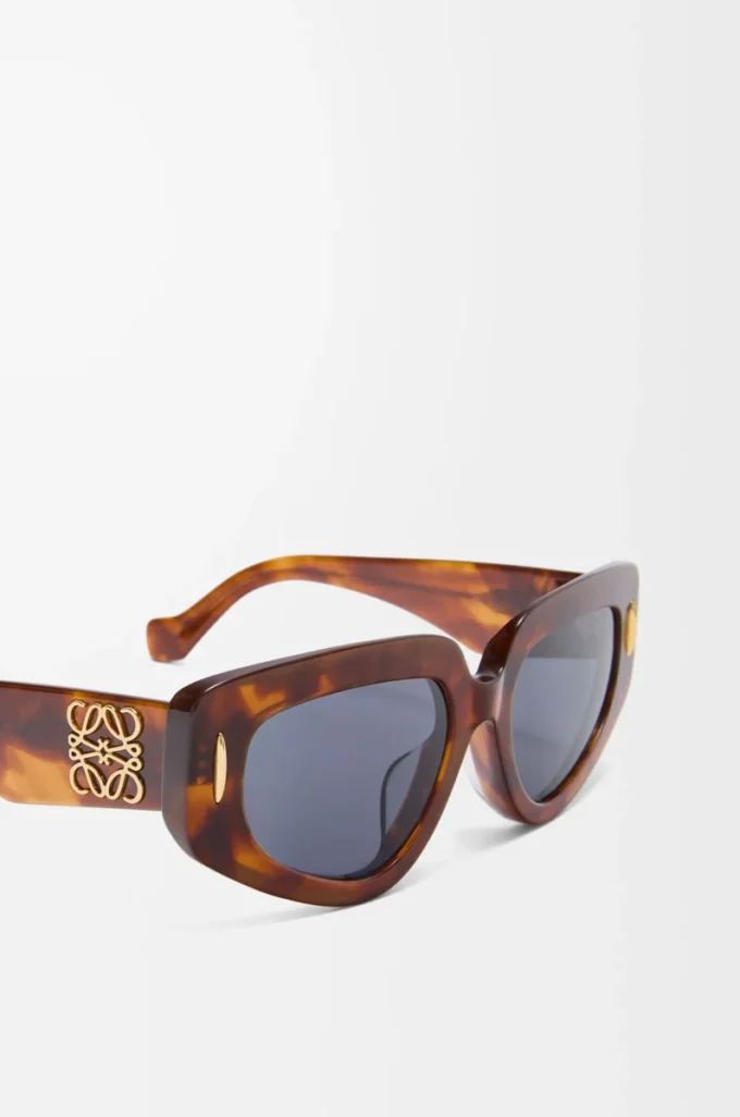 Small Butterfly Screen sunglasses Flamed Havana Small Butterfly Screen sunglasses Flamed Havana