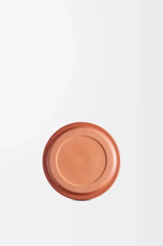 Small candle lid Terracotta