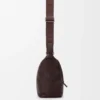 Small Cubi crossbody bag in supple grained calfskin Oxblood Small Cubi crossbody bag in supple grained calfskin Oxblood