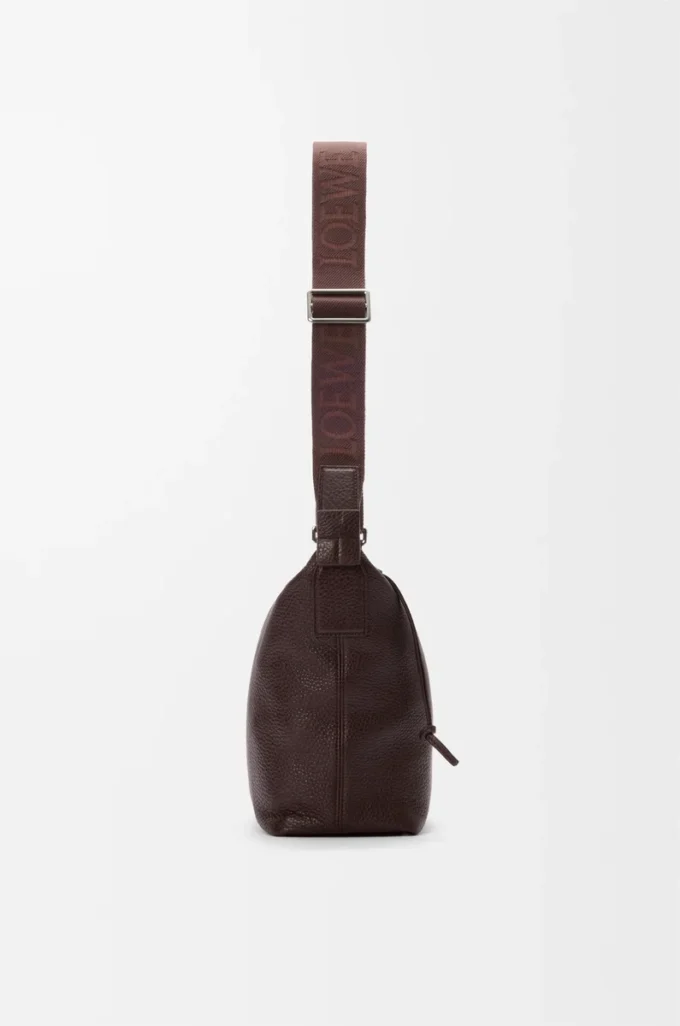 Small Cubi crossbody bag in supple grained calfskin Oxblood Small Cubi crossbody bag in supple grained calfskin Oxblood
