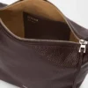 Small Cubi crossbody bag in supple grained calfskin Oxblood Small Cubi crossbody bag in supple grained calfskin Oxblood