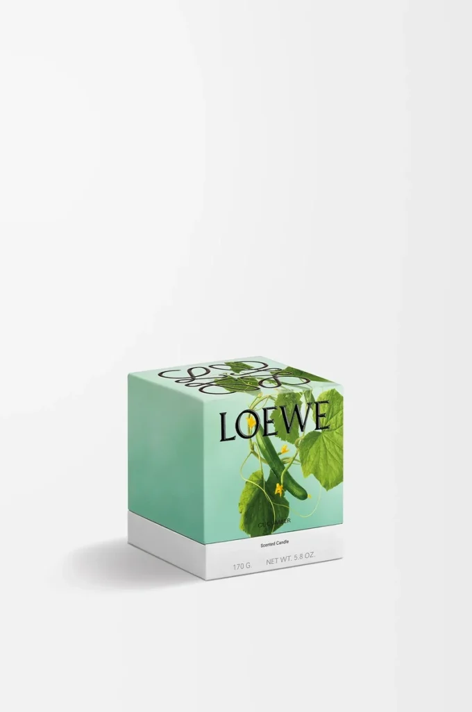 Small Cucumber candle Light Green Small Cucumber candle Light Green