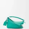 Small Featherlight Puzzle bag in nappa lambskin Aquamarine Small Featherlight Puzzle bag in nappa lambskin Aquamarine