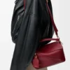 Small Featherlight Puzzle bag in nappa lambskin Burnt Red Small Featherlight Puzzle bag in nappa lambskin Burnt Red
