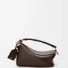 Small Featherlight Puzzle bag in nappa lambskin Dark Chestnut Small Featherlight Puzzle bag in nappa lambskin Dark Chestnut