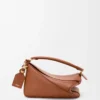 Small Featherlight Puzzle bag in nappa lambskin Pecan Small Featherlight Puzzle bag in nappa lambskin Pecan