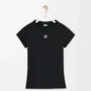 Small fit T-shirt in cotton blend Black Small fit T-shirt in cotton blend Black