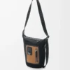 Small Flex Loop bucket in canvas and suede Black/Dark Gold