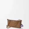 Small flower charm in calfskin Mauve Small flower charm in calfskin Mauve