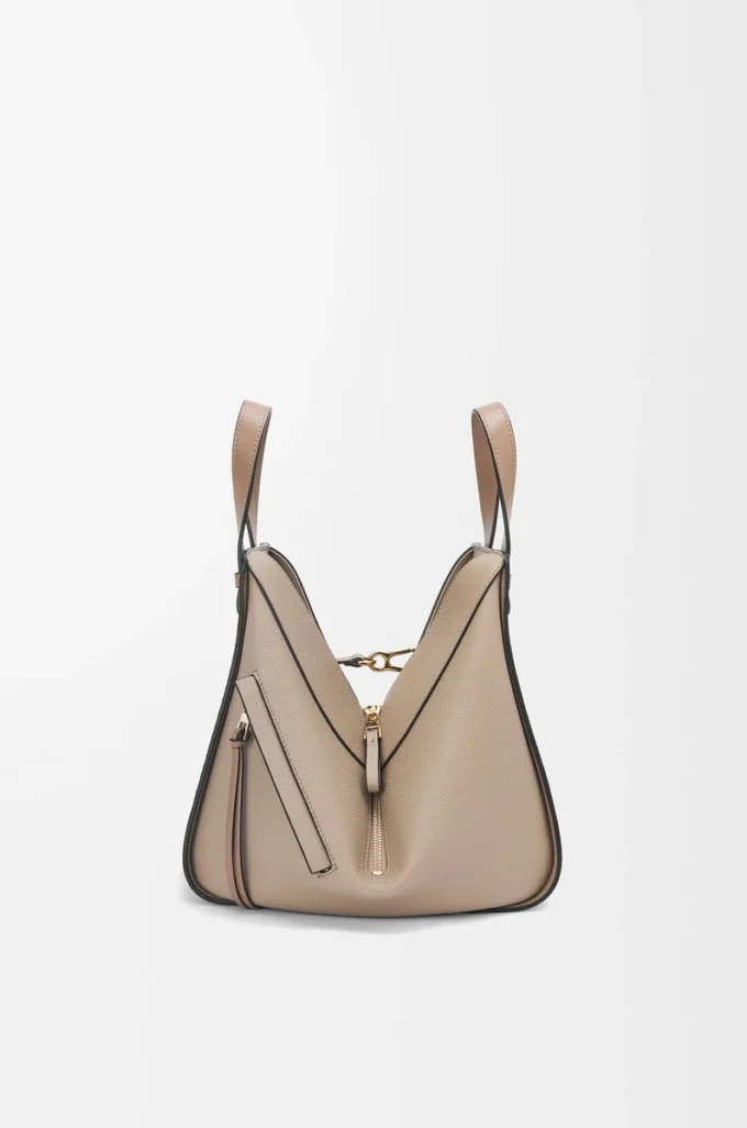 Small Hammock bag in soft grained calfskin Sand Small Hammock bag in soft grained calfskin Sand