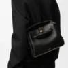 Small Madrid bag in supple calfskin Black Small Madrid bag in supple calfskin Black