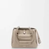 Small Madrid bag in supple grained calfskin Clay Small Madrid bag in supple grained calfskin Clay