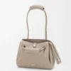 Small Madrid bag in supple grained calfskin Clay Small Madrid bag in supple grained calfskin Clay