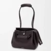 Small Madrid bag in supple grained calfskin Dark Ebony Small Madrid bag in supple grained calfskin Dark Ebony
