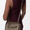 Small Madrid bag in supple grained calfskin Taupe Small Madrid bag in supple grained calfskin Taupe