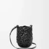 Small Nest Basket bag in calfskin Black Small Nest Basket bag in calfskin Black