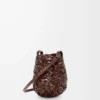 Small Nest Basket bag in calfskin Chestnut Small Nest Basket bag in calfskin Chestnut