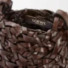Small Nest Basket bag in calfskin Chestnut Small Nest Basket bag in calfskin Chestnut