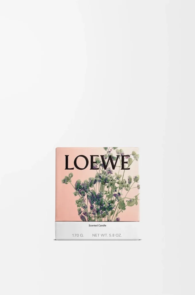 Small Oregano candle White Small Oregano candle White