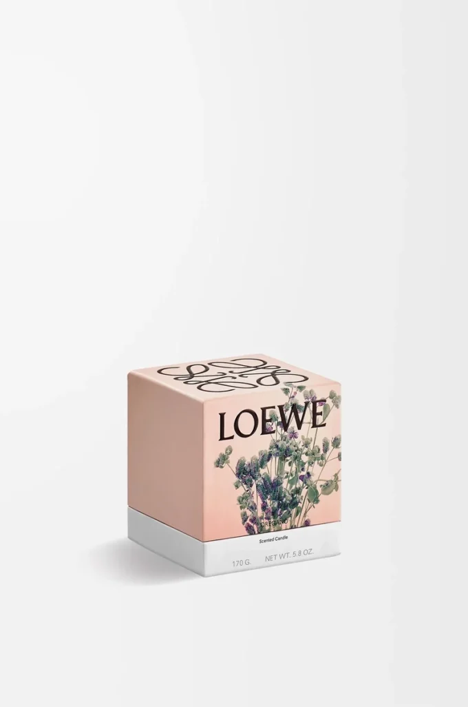 Small Oregano candle White Small Oregano candle White