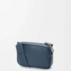 Small Pebble messenger bag in supple grained calfskin Indigo Dye Small Pebble messenger bag in supple grained calfskin Indigo Dye